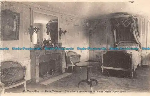 R057278 Versailles. Petit Trianon. Chambre a Coucher de la Reine Marie Antoinett