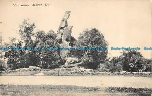 R057300 Nun Rock. Mount Abu. B. Hopkins