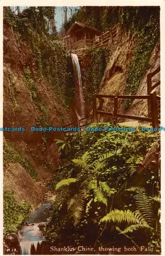 R058042 Shanklin Chine. fällt. Nahe