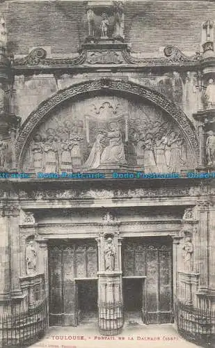 R057434 Toulouse. Portail de la Dalbade