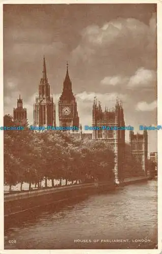 R057519 Houses of Parliament. London. 1949