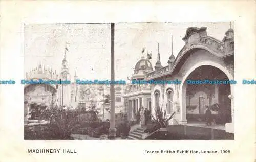 R058274 Maschinenhalle. Franco British Exhibition. London. 1908