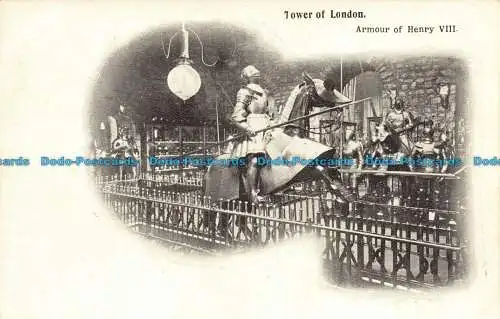 R058275 Tower of London. Rüstung Heinrichs VIII. Die Wellinston-Serie. G. und P