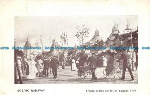 R058288 Scenic Railway. Franco British Exhibition. London. 1908