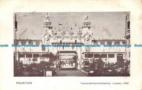 R058289 Brunnen. Franco British Exhibition. London. 1908