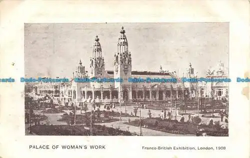 R058291 Palast der Frauenarbeit. Franco British Exhibition. London. 1908