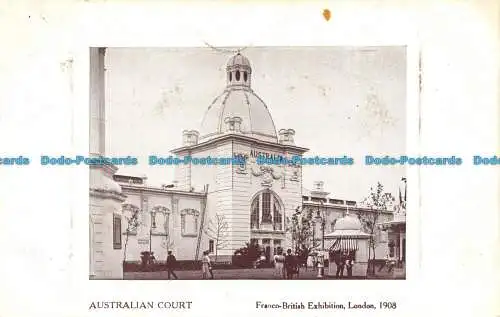 R058292 Australian Court. Franco British Exhibition. London. 1908