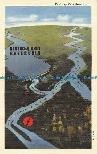 R058544 Kentucky Dam Reservoir. Wilsons Buch- und Schreibwarenladen