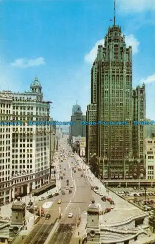 R058556 Michigan Avenue. Brücke Chicago. Aero Distributing