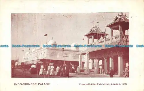 R058419 Indo Chinese Palace. Franco British Exhibition. London. 1908