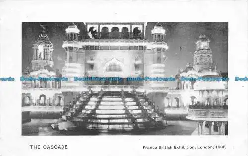 R058427 The Cascade. Franco British Exhibition. London. 1908