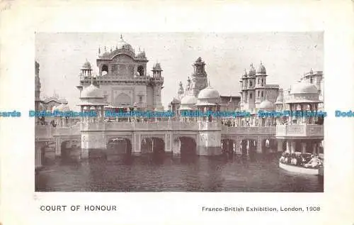 R058430 Ehrengericht. Franco British Exhibition. London. 1908