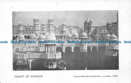 R058431 Ehrengericht. Franco British Exhibition. London. 1908