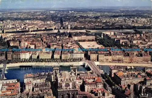 R058685 Lyon. Quartiers Saint Jean et Bellecout. Iris. Trolliet und Fils. 1961