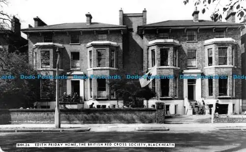 R057871 Edith Ferienhaus. The British Red Cross Society. Blackheath. RP. 1972