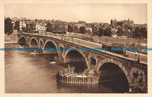 R058768 Pyrenäen Ozean. Toulouse. Le Pont Neuf. Elfe. Labouche freres