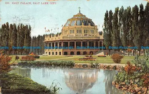 R058868 Salzpalast. Salt Lake City. Souvenir Neuheit. 1909