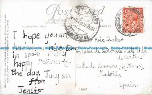 R059649 Der Hobbyantrieb. Clovelly. Lachs. A. R. Quinton. 1927