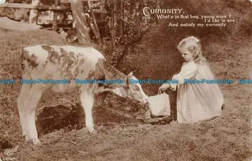 R059200 Curiosity. Whatsbin that bag young miss. E. A. Schwerdtfeger