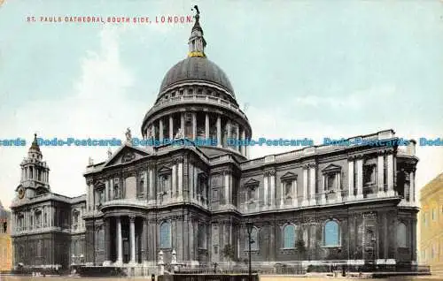 R059210 St. Pauls Cathedral. Südseite. London. E. Gordon Smith