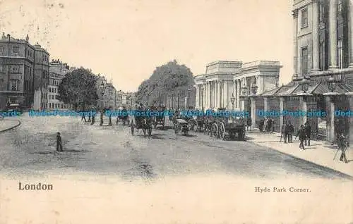 R059241 London. Hyde Park Corner. 1903