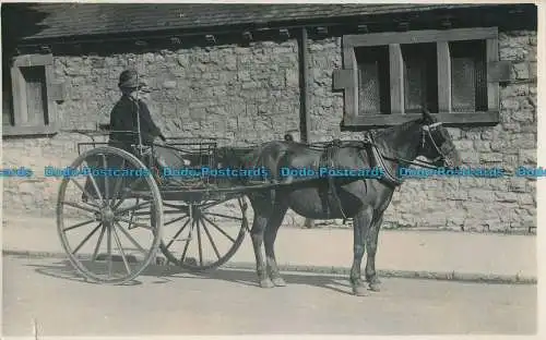 R066438 Alte Postkarte. Pferd und Kutsche