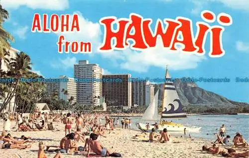 R066536 Aloha aus Hawaii. Waikiki Beach