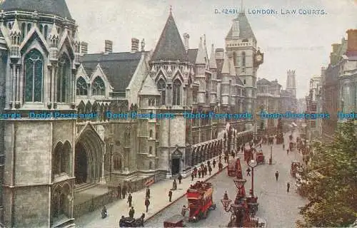 R067397 London. Gerichte. Photochrom. Celesque. Nr D.42491