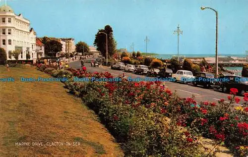 R066960 Marine Drive. Clacton on Sea. Lachs. 1965