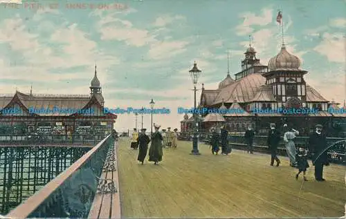 R067059 The Pier. St. Annes on Sea. E.S. London. 1913