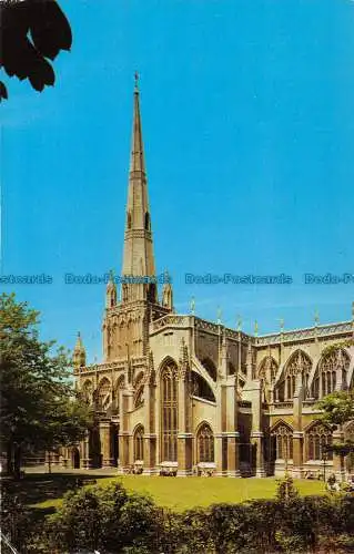 R067628 St. Mary Redcliffe Church. Bristol. Fotopräzision. 1975