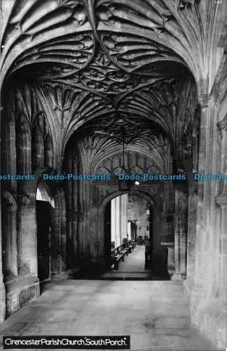 R067640 Pfarrkirche Cirencester. Südveranda. George Roper