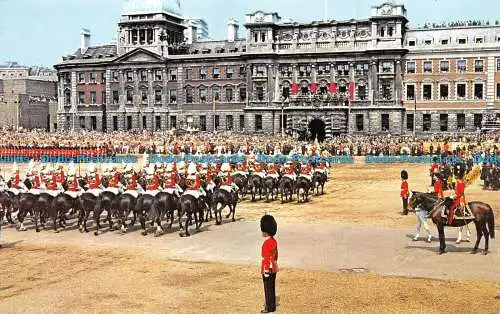 R067209 Trooping of the Colour Horse Guards Parade. London. 1968