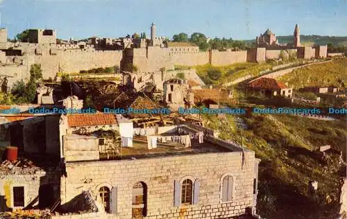 R067748 Jerusalem. Die alte Stadtmauer