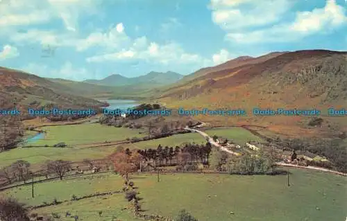 R068038 Capel Curig und Snowdon. Fotopräzision. 1984