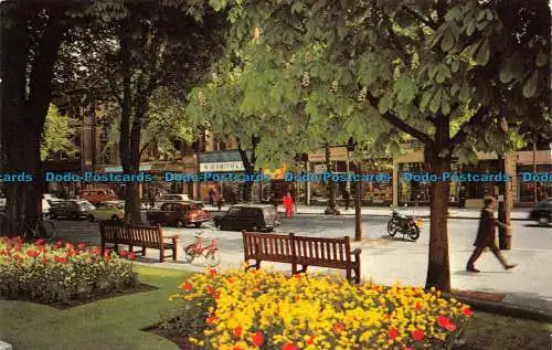 R068177 Die Promenade. Cheltenham. Foto. Präzision