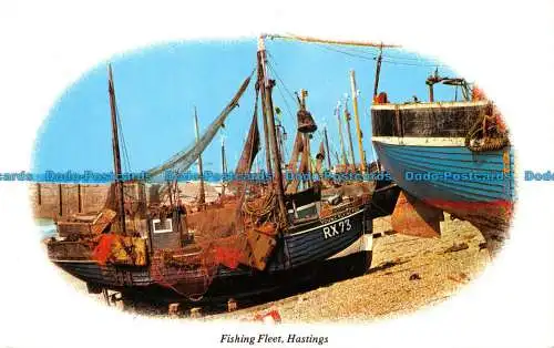 R068189 Fischereiflotte. Hastings. 1995