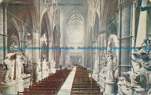 R068737 London. Westminster Abbey. Transept. Photochrom. Celesque. Nr. C.43893