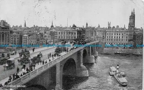 R068783 London. Brücke. 1907