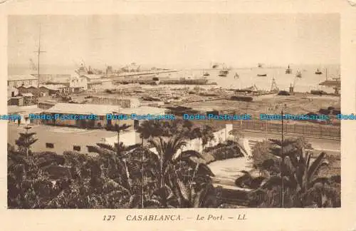 R068277 Casablanca. Le Port. LL. Nr 127