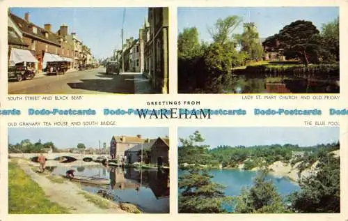 R068826 Grüße aus Wareham. Mehrfachansicht. Jarrold. RP