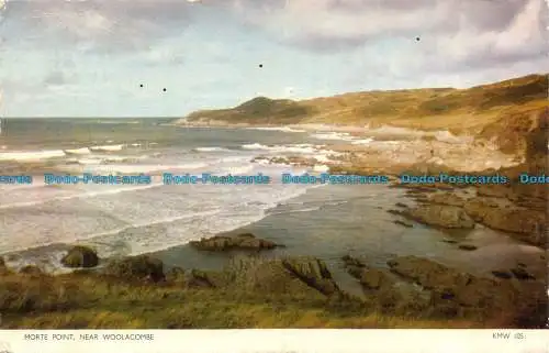 R068475 Morte Point in der Nähe von Woolacombe. Jarrold. RP. 1953