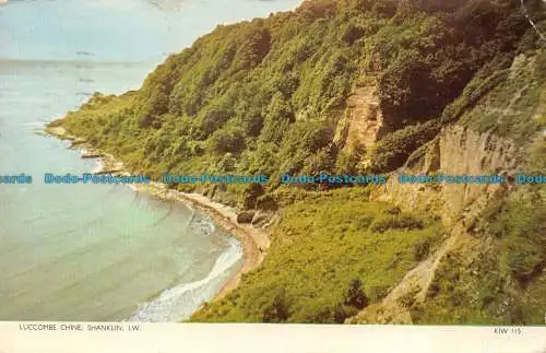 R068995 Luccombe Chine. Schaftlin. I.W. Jarrold. Nahe. RP. 1957