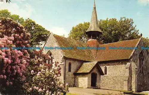 R069043 The Old Church Shanklin. I.W. Jarrold. Nahe. 1974