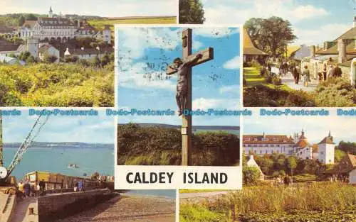 R069060 Caldey Island. Mehrfachansicht. 1970