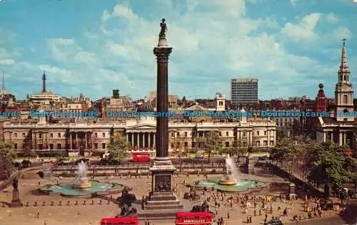 R069140 Trafalgar Square. London. 1968