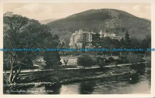 R069566 Keswick Hotel. Latrigg und River Greta. Abraham. RP. 1957