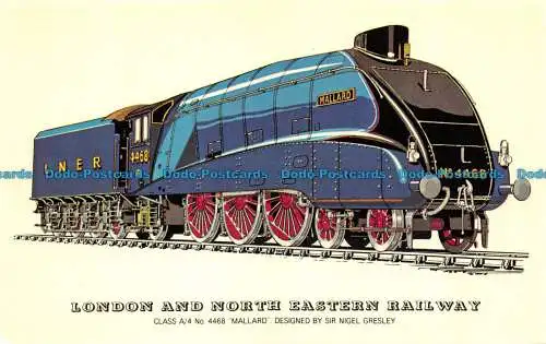 R070517 London and North Eastern Railway. Klasse A4 Nr 4468 Mallard