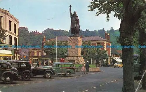 R071059 König Alfreds Statue. Winchester. S.J. Braun. Roberts und Wrate. 1962