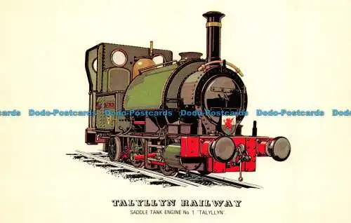 R070739 Talyllyn Railway. Sattel Tank Engine No 1 Talyllyn
